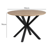 Keys Road Designs Natural Tallulah Dining Table