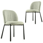 Keys Road Designs Raiden Boucle Dining Chairs
