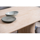Keys Road Designs Thalia Travertine-Look Dining Table