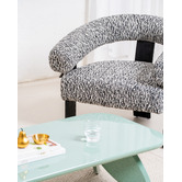 Keys Road Designs Ohio Boucle Accent Chair