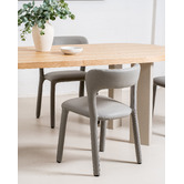 Keys Road Designs Cicely Faux Leather Dining Chairs