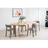 Keys Road Designs Cicely Faux Leather Dining Chairs