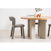 Keys Road Designs Cicely Faux Leather Dining Chairs