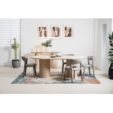 Keys Road Designs Cicely Faux Leather Dining Chairs
