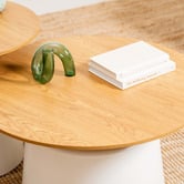 Keys Road Designs 2 Piece Colm Round Coffee Table Set