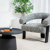 Keys Road Designs Ohio Boucle Accent Chair