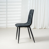 Keys Road Designs Eriz Faux Leather Dining Chairs
