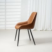 Keys Road Designs Alexa Faux Leather Dining Chairs