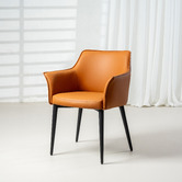Keys Road Designs Miles Faux Leather Dining Chairs