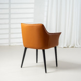 Keys Road Designs Miles Faux Leather Dining Chairs