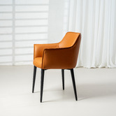 Keys Road Designs Miles Faux Leather Dining Chairs