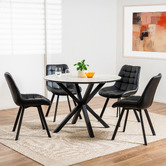 Keys Road Designs Grey Cloud Tallulah Dining Table