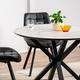 Keys Road Designs Grey Cloud Tallulah Dining Table