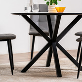 Keys Road Designs Grey Cloud Tallulah Dining Table