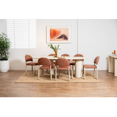 Keys Road Designs Marina Pebble Dining Table