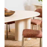 Keys Road Designs Marina Curved Dining Table
