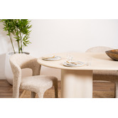 Keys Road Designs Marina Curved Dining Table