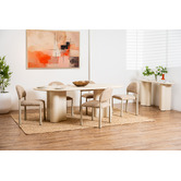 Keys Road Designs Marina Curved Console Table