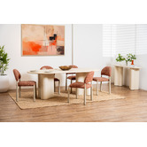 Keys Road Designs Marina Curved Console Table