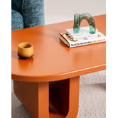 Keys Road Designs Koral Oval Coffee Table