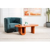 Keys Road Designs Koral Oval Coffee Table