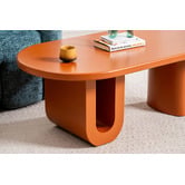 Keys Road Designs Koral Oval Coffee Table