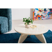 Keys Road Designs Galene Round Coffee Table