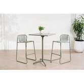 Keys Road Designs 75cm Swan Curved Outdoor Bar Stools