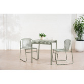 Keys Road Designs Swan Curved Outdoor Dining Chairs