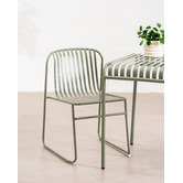 Keys Road Designs Swan Curved Outdoor Dining Chairs