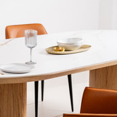 Keys Road Designs Orleri Ceramic Dining Table