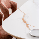 Keys Road Designs Orleri Ceramic Dining Table