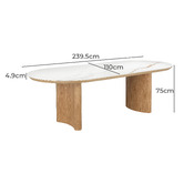Keys Road Designs Orleri Ceramic Dining Table