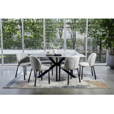 Keys Road Designs Wesley Ceramic Dining Table