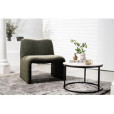 Keys Road Designs Enzo Boucle Accent Chair