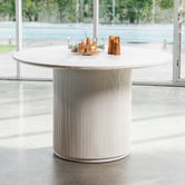 Keys Road Designs Freyle Ceramic Dining Table