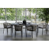 Keys Road Designs Vivorie II Ceramic Indoor/Outdoor Dining Table