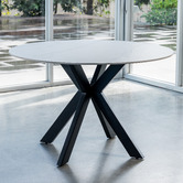 Keys Road Designs Athena Round Ceramic Dining Table