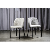 Keys Road Designs Raiden Boucle Dining Chairs