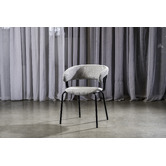 Keys Road Designs Levin Chenille Dining Chairs