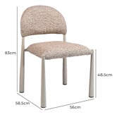 Keys Road Designs Jaiden Modern Dining Chairs