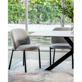 Keys Road Designs Raiden Boucle Dining Chairs