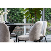 Keys Road Designs Raiden Boucle Dining Chairs