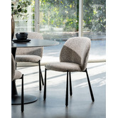 Keys Road Designs Raiden Boucle Dining Chairs