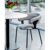 Keys Road Designs Levin Chenille Dining Chairs