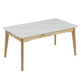 Keys Road Designs Delray Extendable Ceramic Dining Table