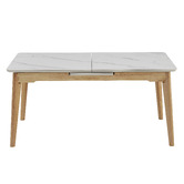 Keys Road Designs Delray Extendable Ceramic Dining Table