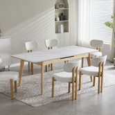 Keys Road Designs Delray Extendable Ceramic Dining Table