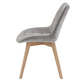 Keys Road Designs Fresno Chenille Dining Chairs