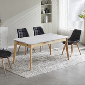 Keys Road Designs Delray Extendable Ceramic Dining Table